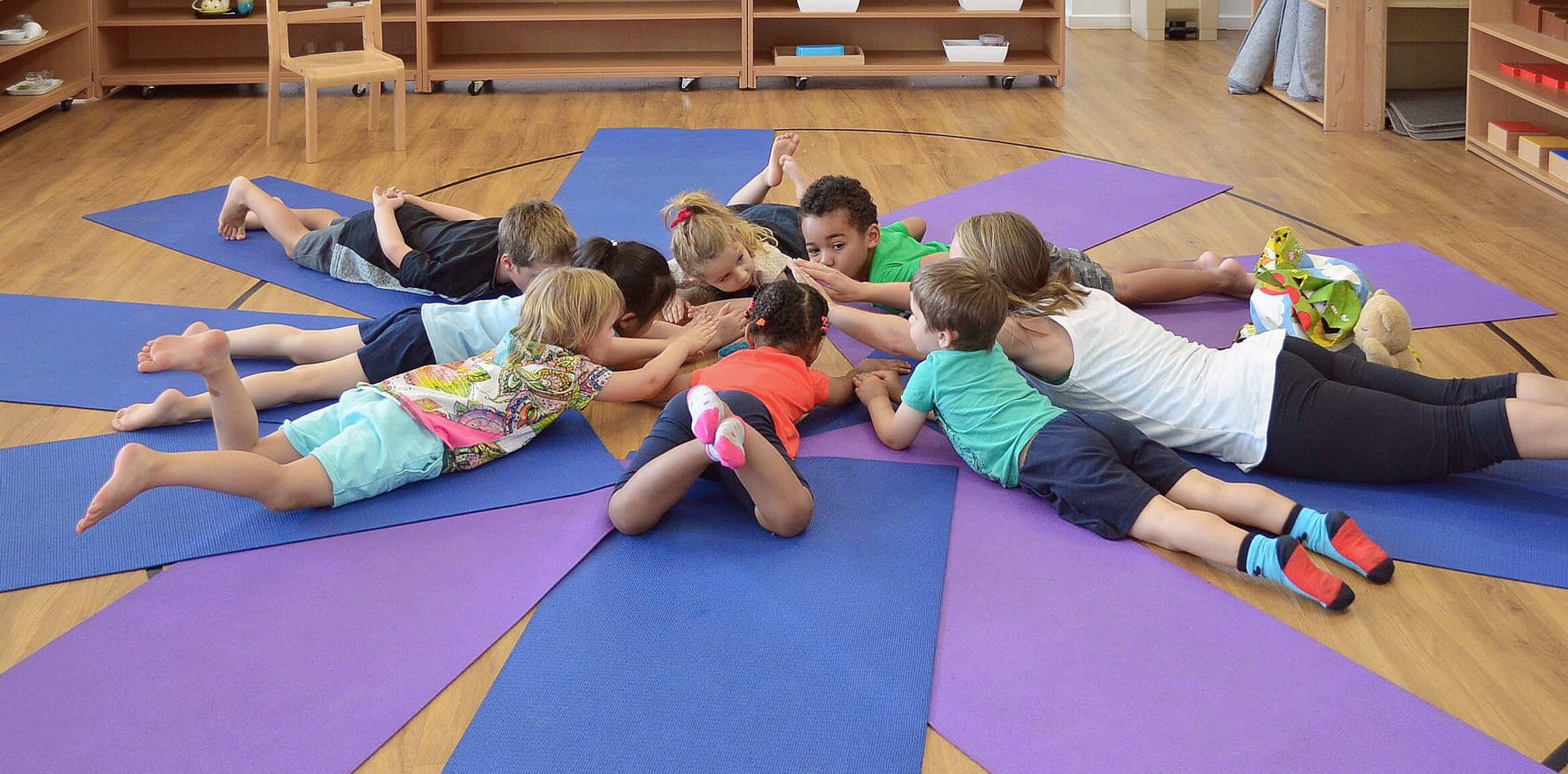 The Mindful Kiddo way of teaching Yoga to kids at home.